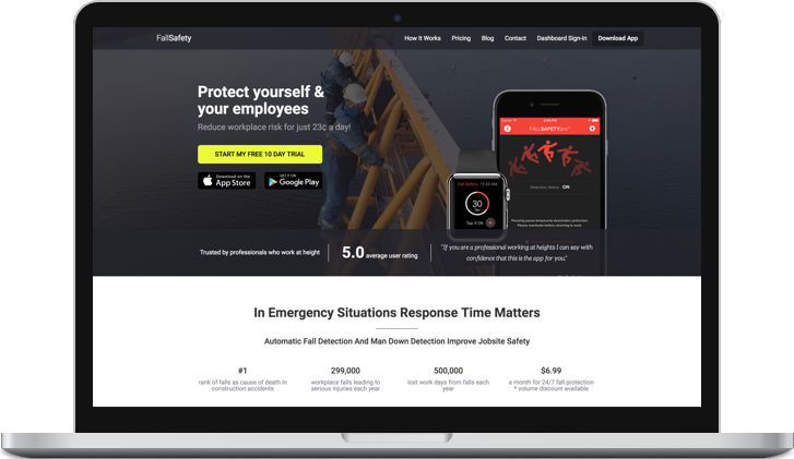 FallSafety Website